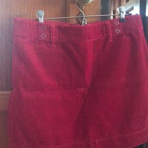 Loft corduroy skirt